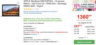 Remplissez les informations dans votre formulaire. Consomac Etudiants Jusqu A 19 7 Sur Le Macbook 12