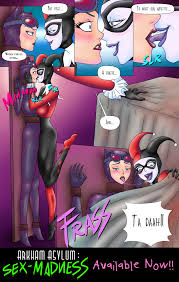 Arkham Asylum Sex Madness Available Now By Billvicious | My XXX Hot Girl