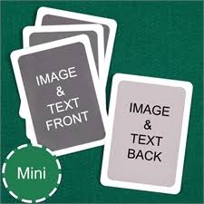 Each card can be customized individually as required. Blank Playing Cards To Print Your Design On