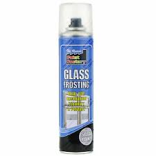 200ml Window Glass Frosting Spray Paint Aerosol Privacy Decorative Frosted 5055319576673 Ebay