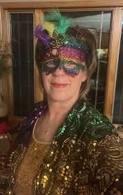 Diane Sibley just scored a FREE general admission ticket to Mardi Gras  Masquerade. And if you know Diane, you KNOW she'll be showing up in  gold—because she's got that winning shine! We're