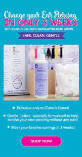 Ear Piercing Claire S Accessories Enniskillen Facebook
