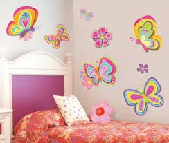 100 pcs butterfly wall stickers, dragonfly butterfly wall decals for home kids bedroom nursery decoration (80 butterfly and 20 dragonfly) $9.99. Best Creation Butterfly Wall Decor Stickers Kids Bedroom Wall Decor Kids Bedroom Inspiration Girl Bedroom Designs