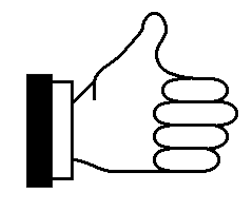 What is the alt code for thumbs up? Non Bitmapped Thumb Up Symbol For Flagging Good Practice Tips Tex Latex Stack Exchange