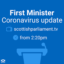 Express.co.uk will update this page as soon as more information is available. The Scottish Government Later Today First Minister Nicola Sturgeon Will Give An Update To The Scottish Parliament On The Coronavirus Protection Levels In Scotland Watch Live Www Scottishparliament Tv From 2 20pm