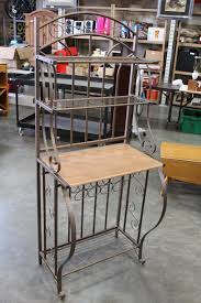The four shelves are made from solid fir wood for some. Modern Bakers Rack With Wine Rack