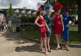 According to the dress code, women's suits must fall below the knee in keeping with regulations for dresses. Royal Ascot Dress Code Guide To Horse Racing