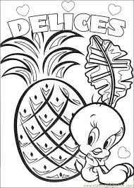 Explore our vast collection of coloring pages. Tweety 59 Coloring Page For Kids Free Tweety Bird Printable Coloring Pages Online For Kids Coloringpages101 Com Coloring Pages For Kids