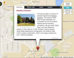 Find Beasley Beasley Coliseum Washington State University