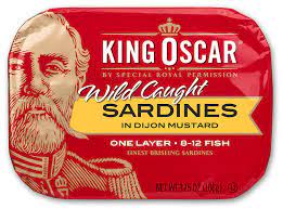 Wild sardine low carb : Buy King Oscar Wild Caught Sardines In Mustard 3 75 Ounce Pack Of 12 Online In Turkey B000llhnnu