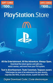 Sony Playstation Network 100 Playstation Store Gift Card Digital Download Store Gift Cards Ps4 Gift Card Gift Card