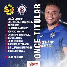 Cruz azul vs america competicion: Ver Canal 5 En Vivo America Vs Cruz Azul Pt 0 0 Ahora Por Liga Mx
