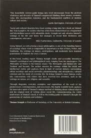 These sentences are grammatically incorrect as they're in the wrong tense. Simmel Classic Thinkers Amazon Co Uk Kemple Thomas 9781509521111 Books