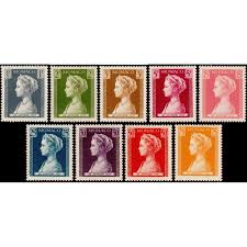 Il connut un franc succès : Timbre Monaco N 478 A 486 Naissance De La Princesse Caroline Chez Philarama37