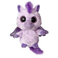 Yoohoo And Friends Lilac The Stuffed Purple Pegasus By Aurora At Stuffed Safari Cute Stuffed Animals Plush Animals Beanie Boo Dogs
