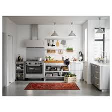 Rimforsa Work Bench Stainless Steel Bamboo Ikea Unfitted Kitchen Industrial Kitchen Design Kitchen Trends