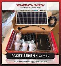 Jika tagihan listrik naik drastis, kebanyakan orang terutama ibu rumah tangga akan mencari berbagai cara agar tagihan bisa lebih hemat panel surya atau solar cell merupakan istilah lain dari pembangkit listrik tenaga surya atau sistem energi surya. Jual Paket Lampu Sehen Tenaga Surya 4 Lampu