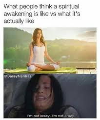 Unfortunately Pretty Accurate Lol Dark Night Of The Soul Funny Spiritual Memes Spiritual Awakening Spirituality