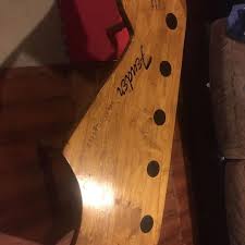 It's 2 and ahalf by five foot long 2 1/2 wide. Find More Custom Made Fender Coffee Table For Sale At Up To 90 Off