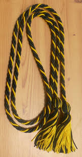 Huge range of sizes & colors for all ages. Black Gold Intertwined Graduation Honor Cords