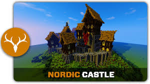 How to build a sawmill in minecraft. Minecraft Nordic Castle Minecraft Castle Map Wallpapers