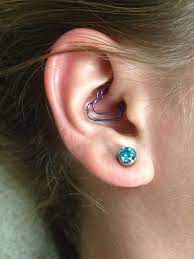 Double Daith And 10 Gauge Lobe Body Art Tattoos Piercing Ear Piercings
