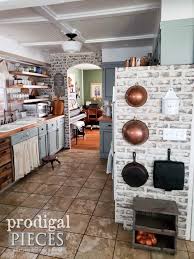 Making sure this space didn't lean too country or too rustic required a delicate balance, gibson says. Farmhouse Kitchen Remodel Reveal Prodigal Pieces