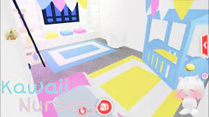 0:17 pet lick baby's face: Super Cute Pastel Nursery Adopt Me Building Hacks Roblox Youtube