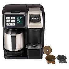 Used under license by curtis international ltd. Hamilton Beach Flexbrew 2 Way Thermal Coffee Maker In Black Bed Bath Beyond