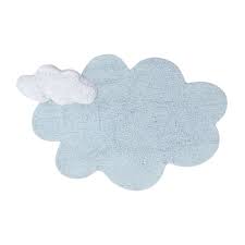 Baumwollteppich, kinderteppich, teppich, wolken teppich. Lorena Canals Teppich Wolke Blau Rocket Toys