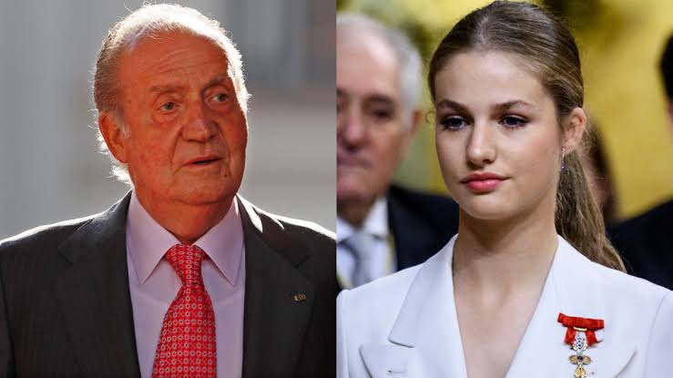 Las palabras de la princesa Leonor a su abuelo, el Rey Juan Carlos, tras un  tiempo sin verse - Cadena Dial