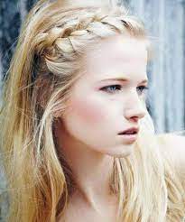 To create this style, make a side parting and do two french braids on the front. Side Front Braid Simple And Beautiful Hair Styles Long Hair Styles Hair