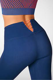 High Waisted Seamless Rib Legging In 2021 Fabletics Outfit Ribbed Leggings Active Wear For Women