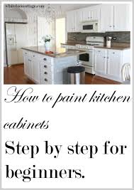 Painting Kitchen Cabinets How To Step By Step Kitchen Paint New Kitchen Cabinets Kitchen Remodel