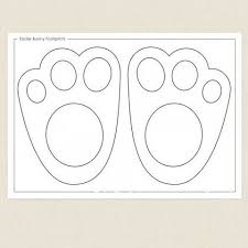 Bunny easter footprint template footprints cut printable flour clipart print hunt tidbitsandtwine step magical crafts library cliparts bunnies twine tidbits. Easter Bunny Footprints Activity Sheet Cleverpatch Easter Bunny Footprints Easter Bunny Template Easter Bunny