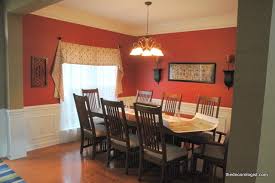 An orange dining room might not be your first choice. The Color You Should You Never Paint Your Dining Room The Decorologist