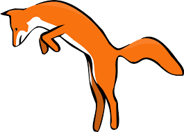 Fox Running Google Search Clip Art Art Images Fox Silhouette