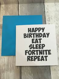 Printable Birthday Cards For Teenage Guys A Personal Favourite From My Etsy Shop Https Www Etsy Com Uk Listing 593978714 Fortnite Birt Birthday Card Sayings Birthday Cards For Boys Birthday Cards Diy