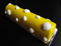 Buche Noix De Coco Citron Fruits De La Passion Deserty Muss