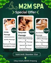 M2M SPA(SPA LELAKI) URUT BADAN/URUT BATIN/URUT KAKI/BEKAM ANGIN/BEKAM DARAH/FACIAL