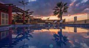 A reflecting pool, also called a reflection pool, is a water feature found in gardens, parks, and at memorial sites. Villa Nelly Fuerteventura Agoda Com