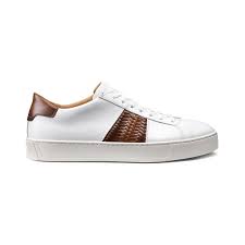 leather low top sneakers white santoni shoes sneakers top sneakers sneakers white