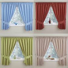 polka dot kitchen curtains home