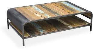 Industrial coffee table with storage shelf for living room, wood look accent furniture with metal frame, easy assembly, rustic brown shpfrlsstreasures 4.5 out of 5 stars (149) $ 128.00 free shipping add to favorites coffee table (reclaimed, dine table, hairpin legs, rustic, industrial, modern). Brooklyn Finest Industrial Coffee Table With Shelf Coffee Tables