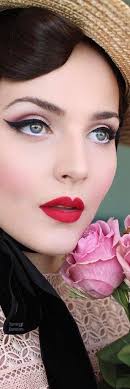 Idda Van Munster Retro Style Bridal Makeup For Green Eyes Wedding Makeup For Brown Eyes Makeup For Green Eyes