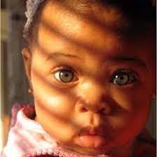 Blue Eyed Black Baby God Is Amazing Beautiful Black Babies Beautiful Babies Beautiful Baby Girl