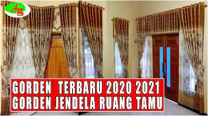 Anda akan jadi tahu bagaimana menambahkan percikan dan aksen warna pada ruangan. Gorden Ruang Tamu Terbaru 2021 Gorden Jendela Dan Pintu Youtube