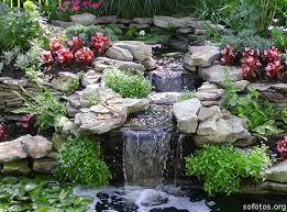 Resultado de imagem para bELAS cACHOEIRAS COM jARDINS