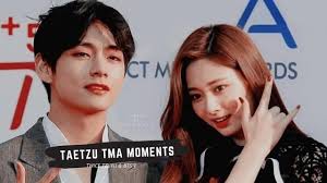 V's love life appeared on social networks and a korean portal, who was related to twice's tzuyu. Bts V Taehyung Twice Tzuyu Taetzu Moments At The Fact Music Awards 2019 Tma Youtube