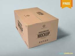 2 Free Packaging Box Mockups Box Mockup Box Packaging Free Mockup